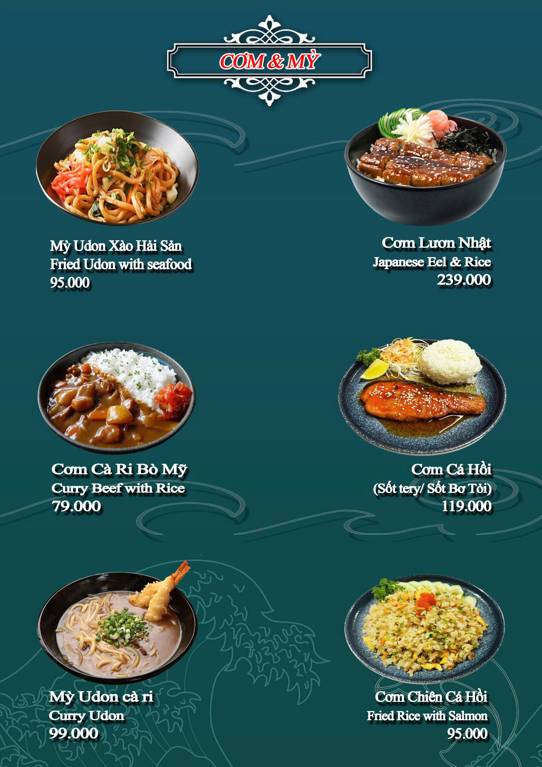 Thực đơn Khai Vị